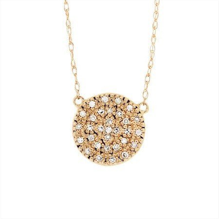 Gold and sterling silver necklaces with gemstone and diamond accents