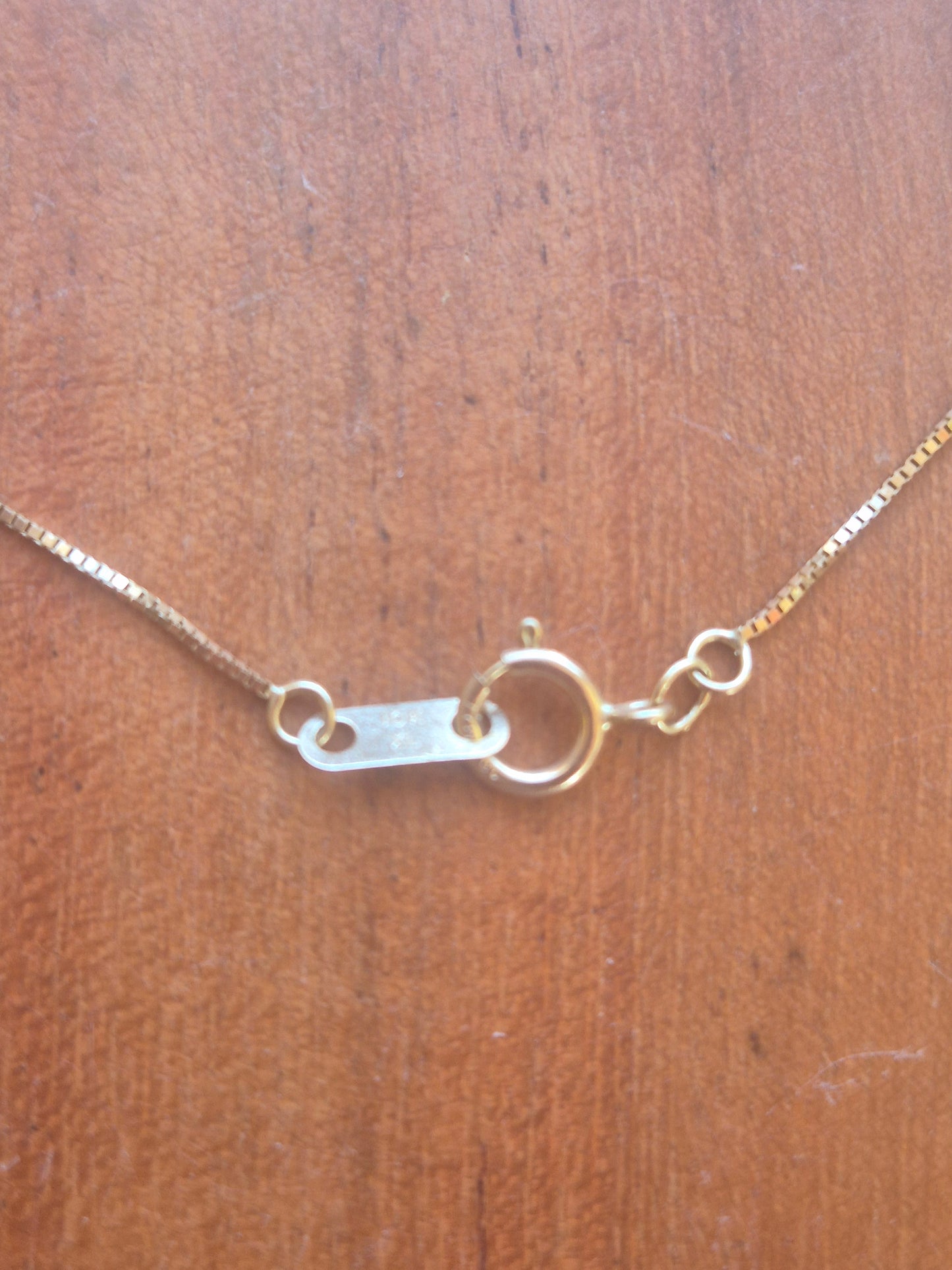 Carnelian Peach Moonstone Necklace, Solid 10kt Yellow Gold, 22 Inches