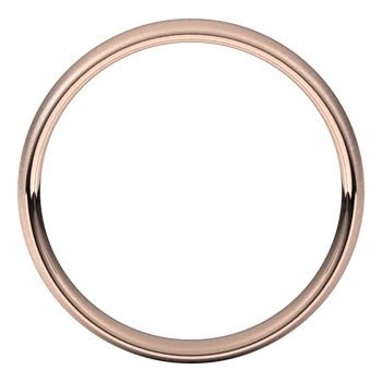 4mm Matte Finish Gold Wedding Band - Gems by Gigi