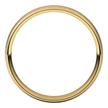 4mm Matte Finish Gold Wedding Band - Gems by Gigi