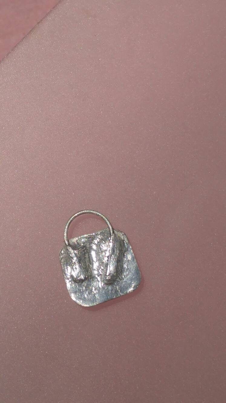 Butterfly Square Pendant Sterling Silver Handmade Mothers Day Gift - Gems by Gigi