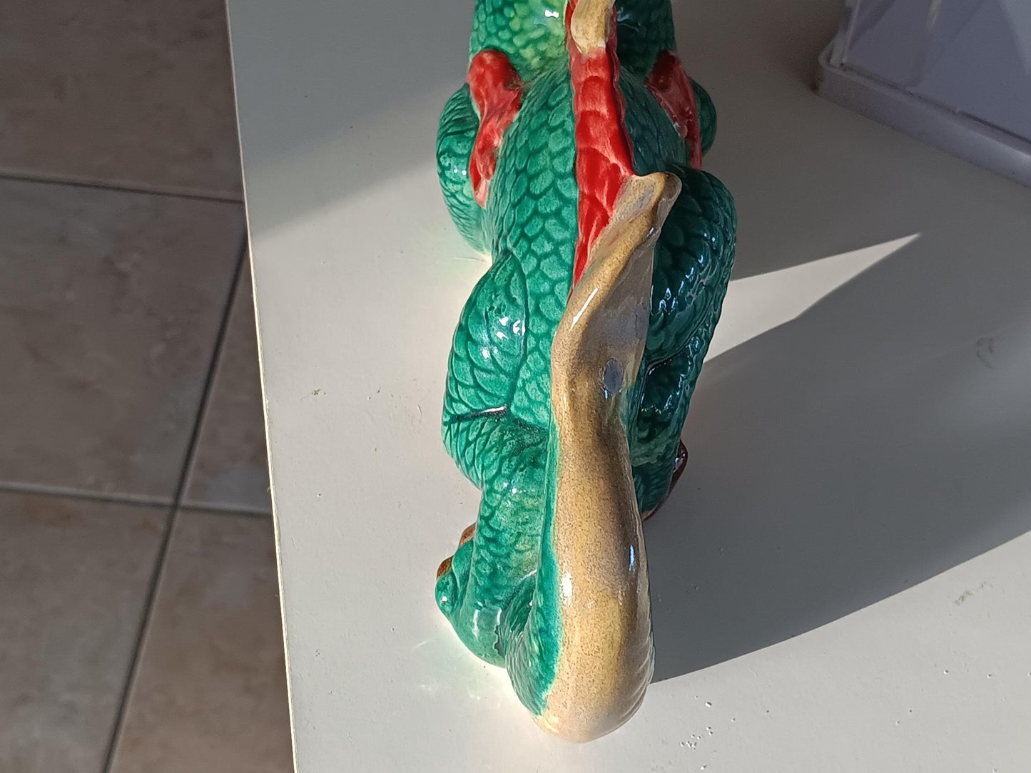 Ceramic Chinese Dragon Year of the Dragon Figurine - Gems by Gigi