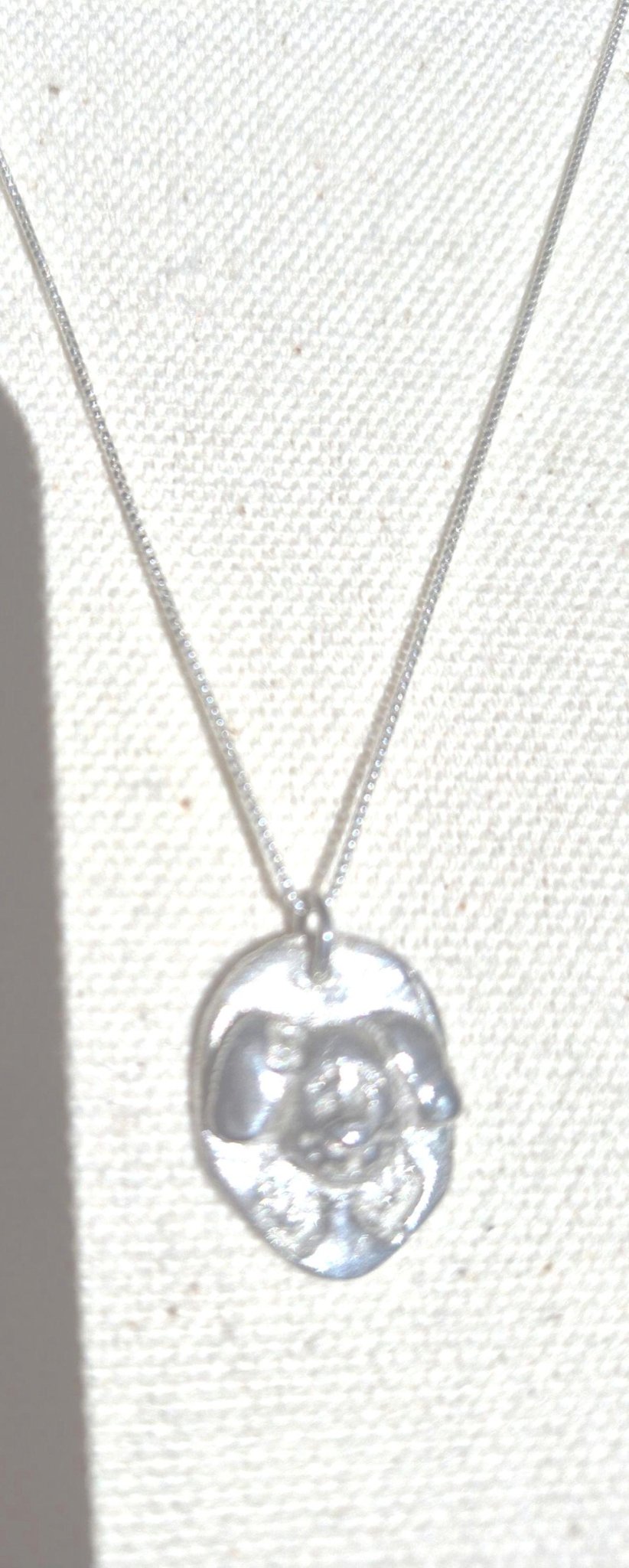 Dog Memorial Pendant Crossing Rainbow Bridge Charm Sterling Silver - Gems by Gigi