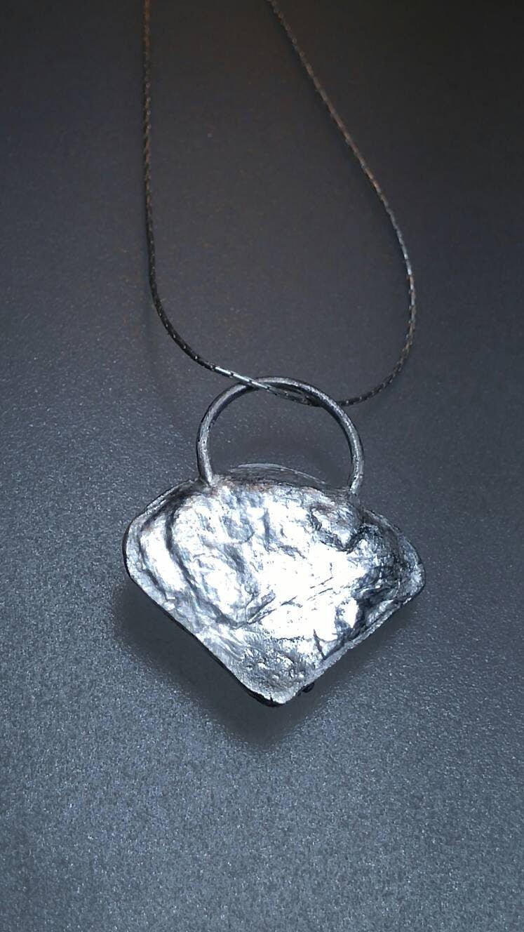 Flower Basket Pendant Rose Necklace Sterling Silver - Gems by Gigi