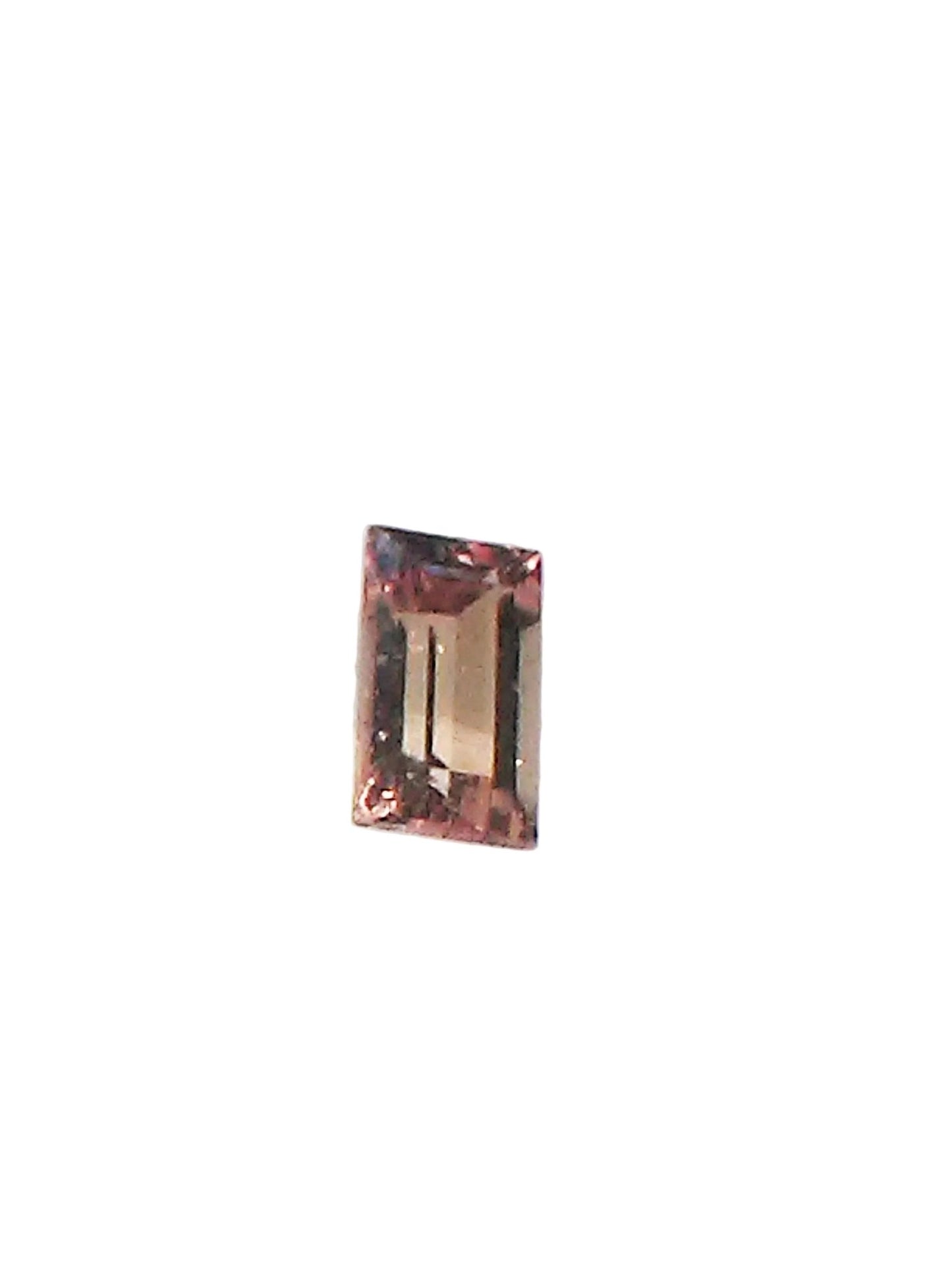 Loose Padparadscha Sapphire Straight Baguette Cut Natural Gem Supply - Gems by Gigi