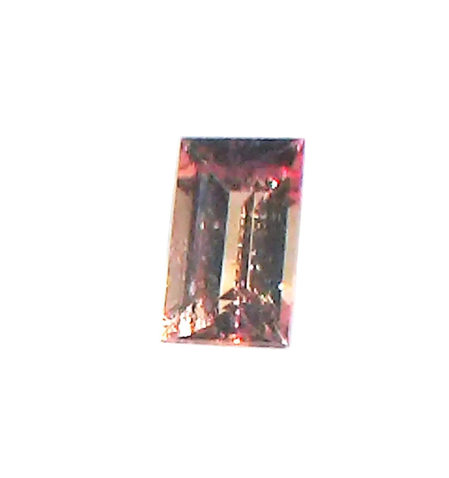 Loose Padparadscha Sapphire Straight Baguette Cut Natural Gem Supply - Gems by Gigi