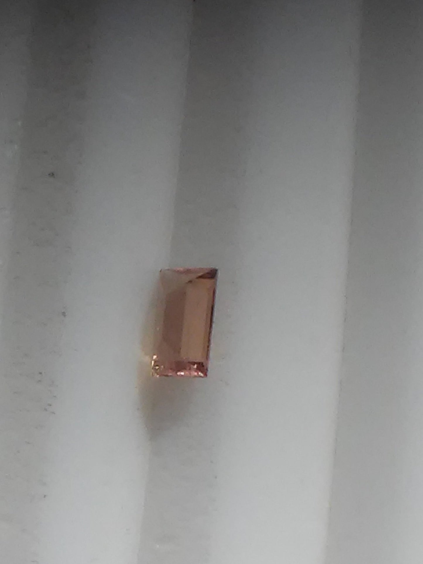Loose Padparadscha Sapphire Straight Baguette Cut Natural Gem Supply - Gems by Gigi