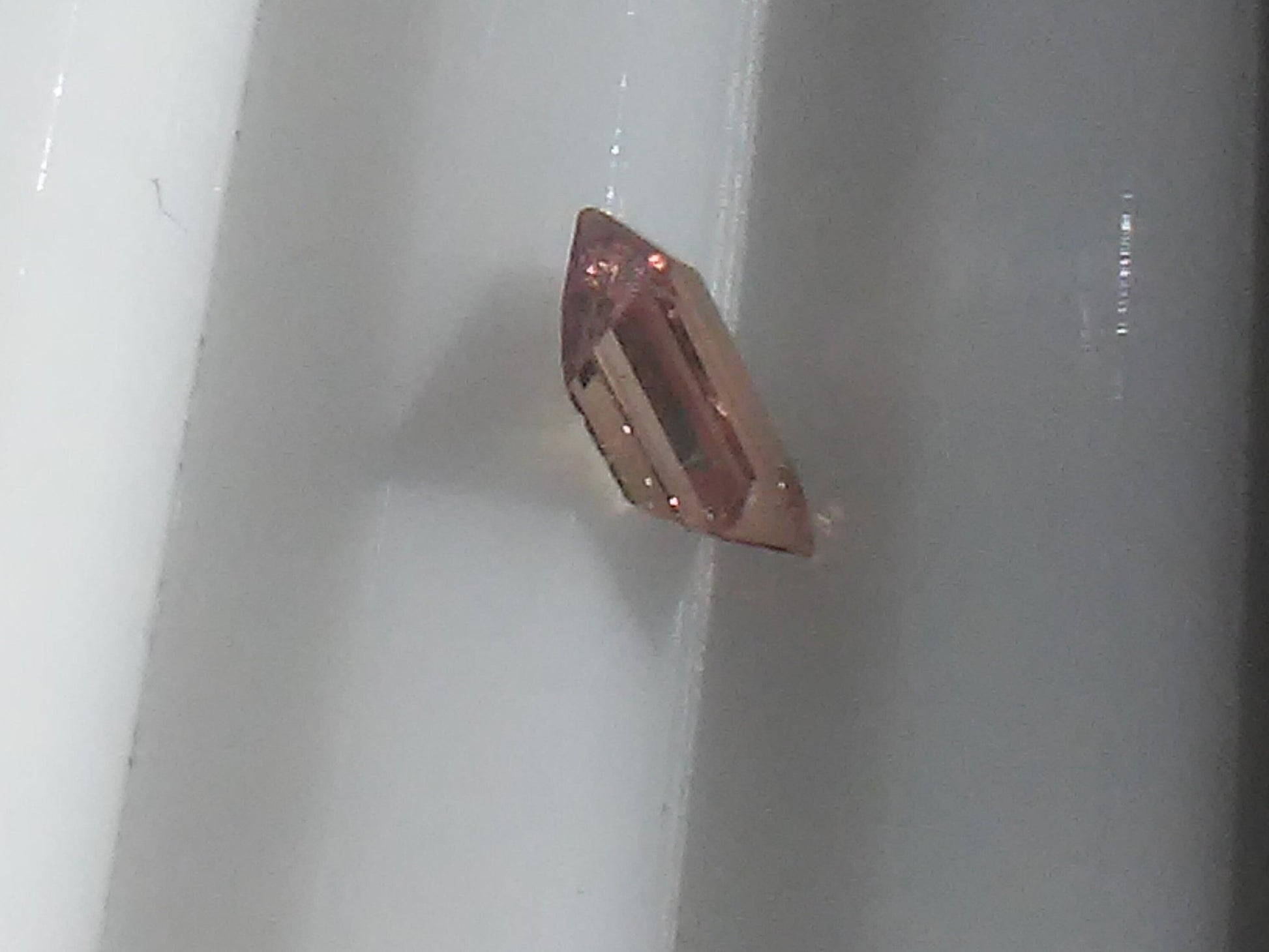 Loose Padparadscha Sapphire Straight Baguette Cut Natural Gem Supply - Gems by Gigi
