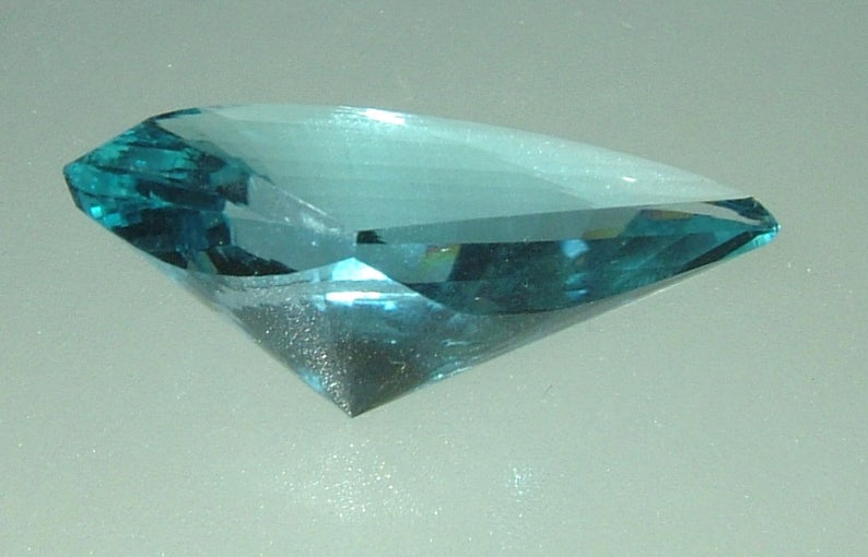 Loose Swiss Blue Topaz Fantasy Cut 42.08ct Gem Supply - Gems by Gigi
