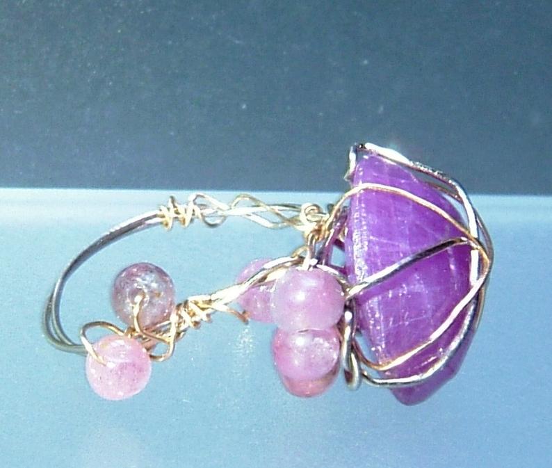 Oval Ruby Pink Tourmaline Ring 14kt - Gems by Gigi
