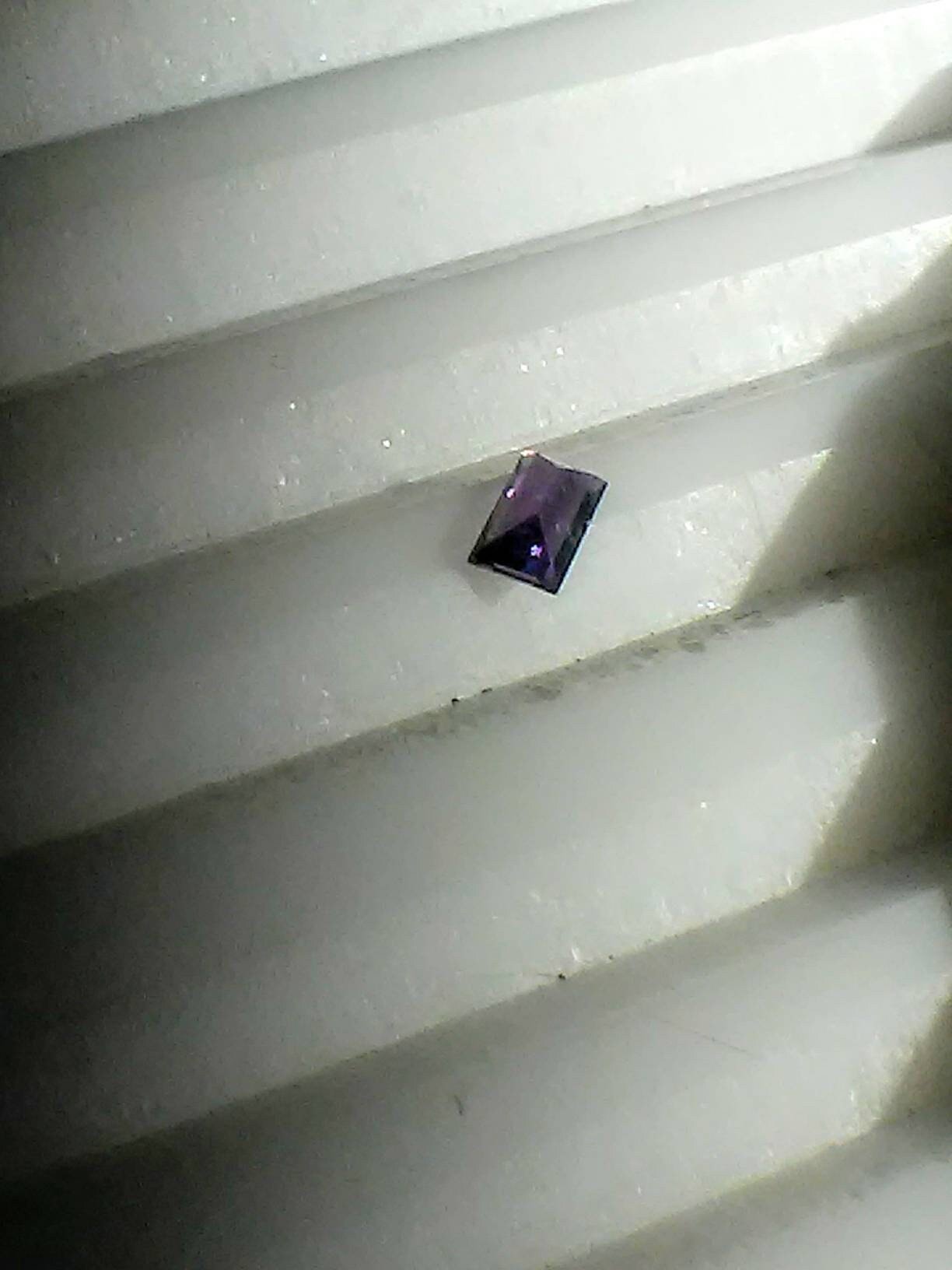 Purple Sapphire Baguette Loose Gem Supply 0.22ct 4.5 x 2.5mm - Gems by Gigi