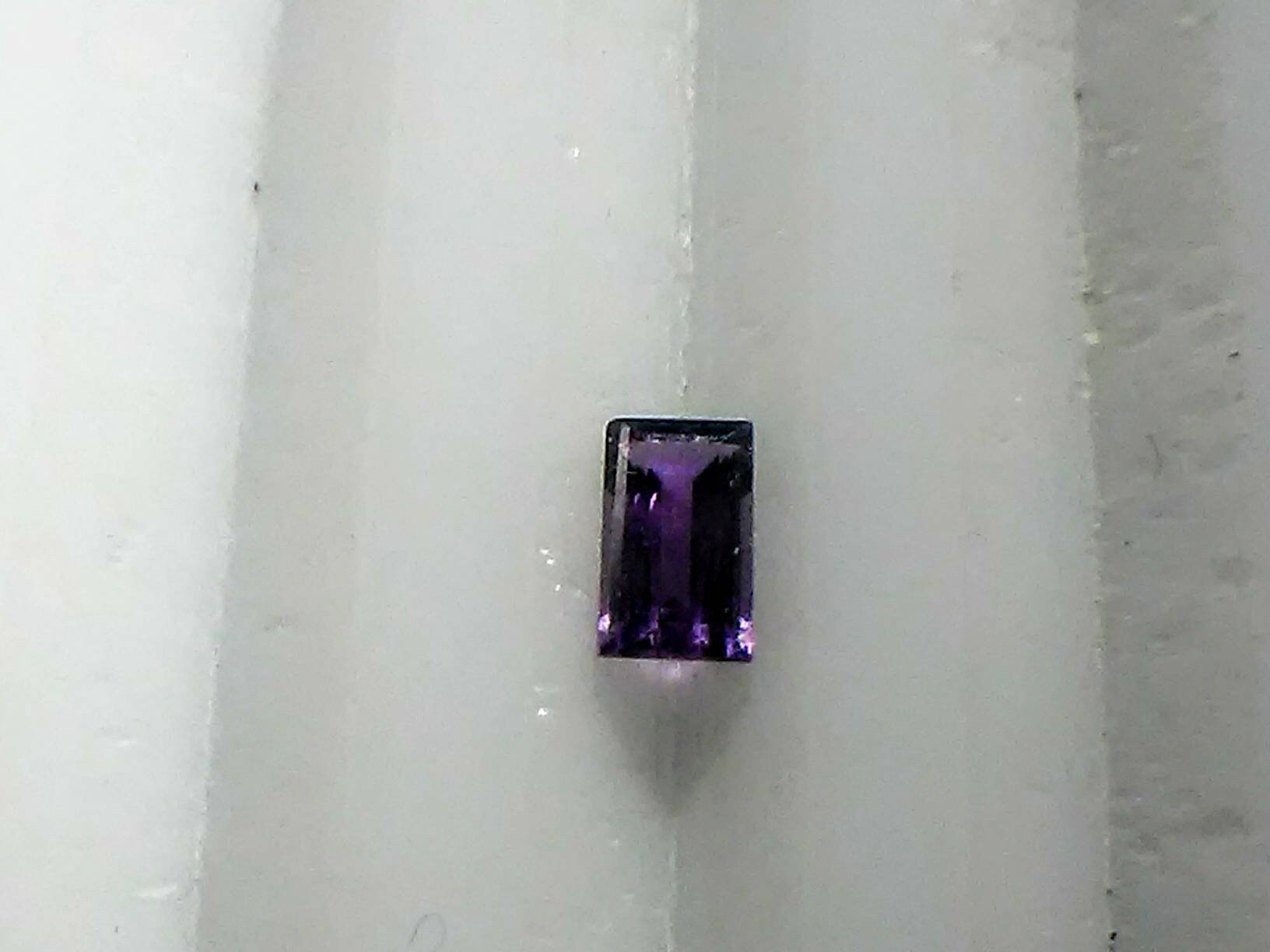 Purple Sapphire Baguette Loose Gem Supply 0.22ct 4.5 x 2.5mm - Gems by Gigi