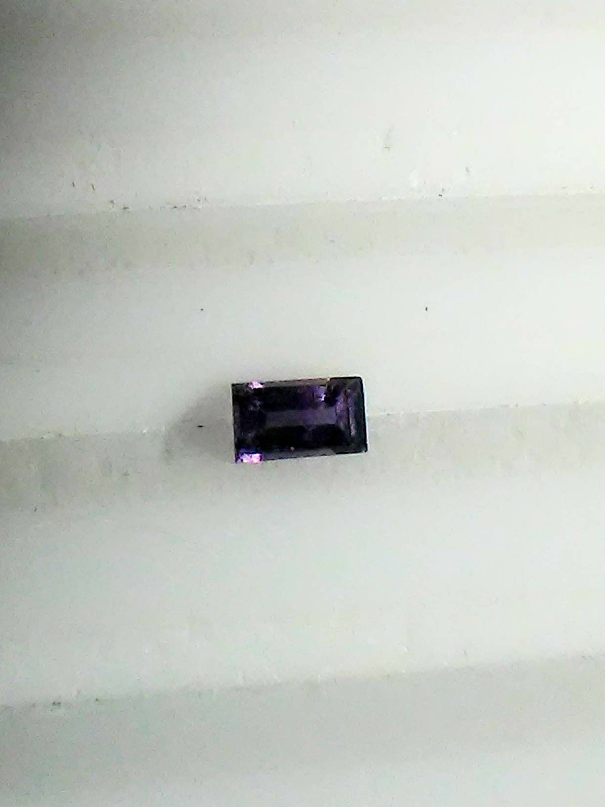 Purple Sapphire Baguette Loose Gem Supply 0.22ct 4.5 x 2.5mm - Gems by Gigi