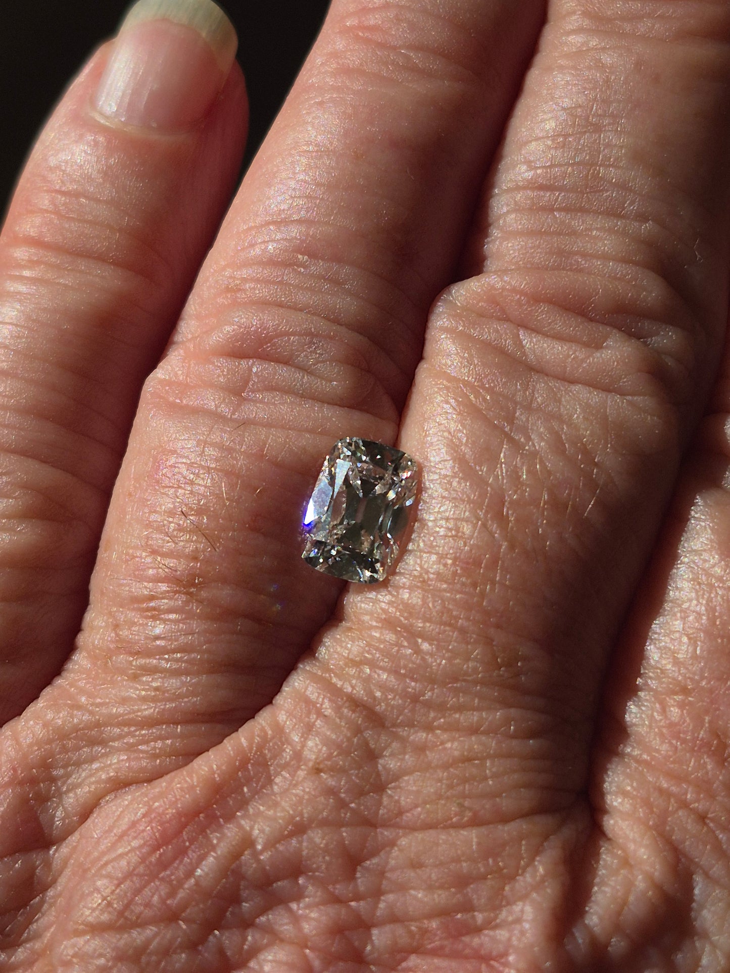 Elongated Cushion IGI Certified Lab Grown Loose Diamond 2.06ct VS1 F