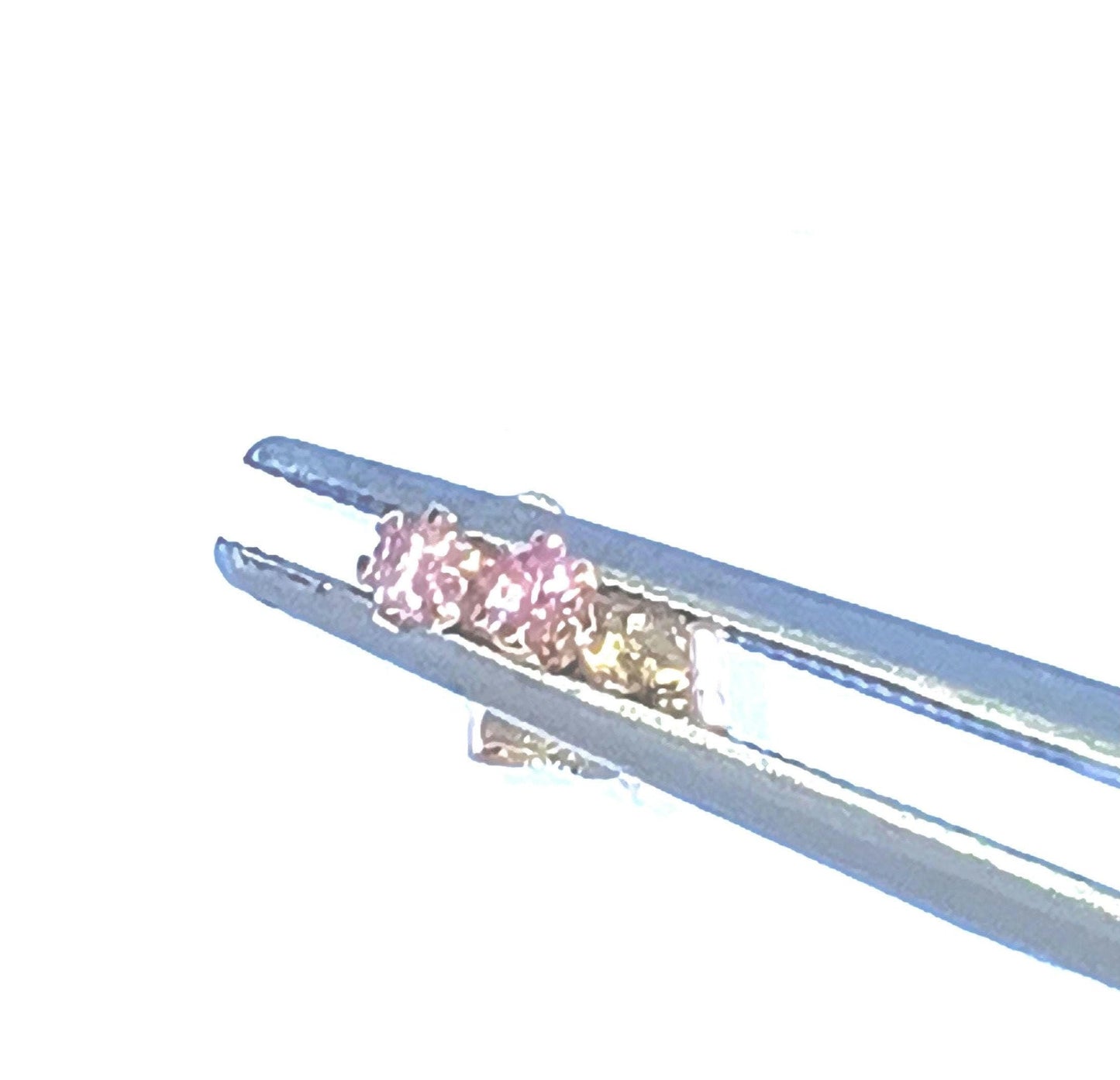 Small 2mm Lavender Sapphire Stud Earrings 14kt Yellow Gold Filled - Gems by Gigi