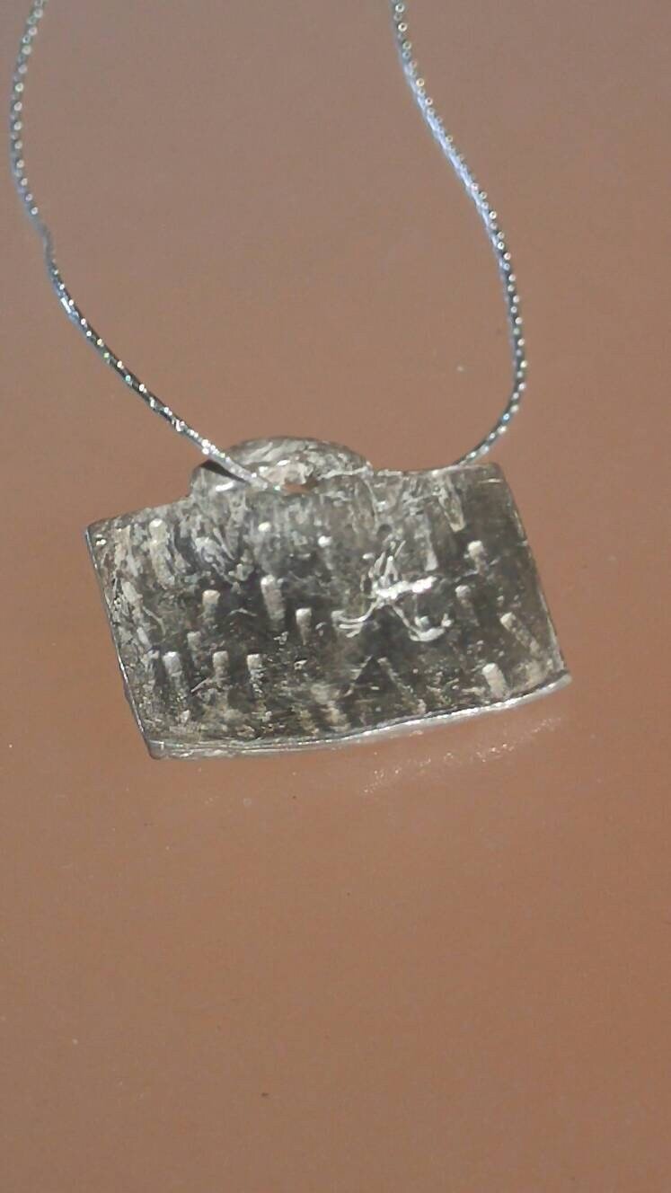Square Ruby Panda Pendant Necklace .925 Sterling Silver 18″ Chain Gift for Her - Gems by Gigi