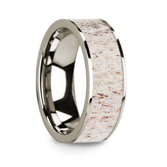 Thorsten Deer Antler Wedding Band