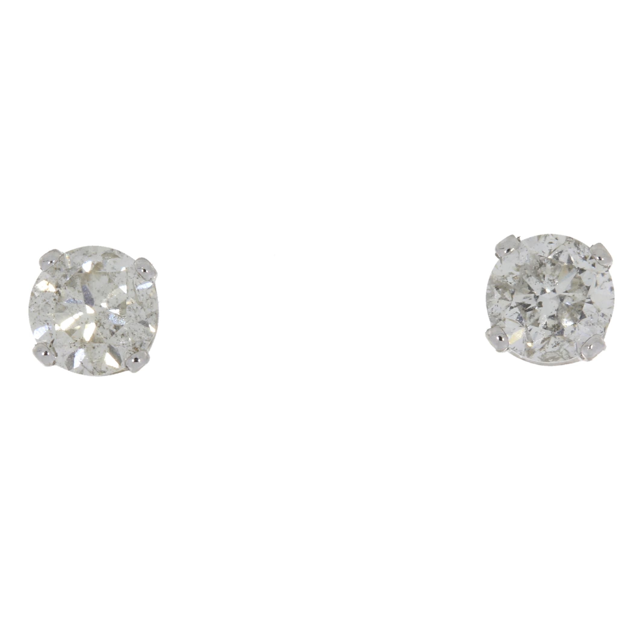 Diamond Stud Earrings The Bay Earrings Sale Bezel Set Diamond Stud